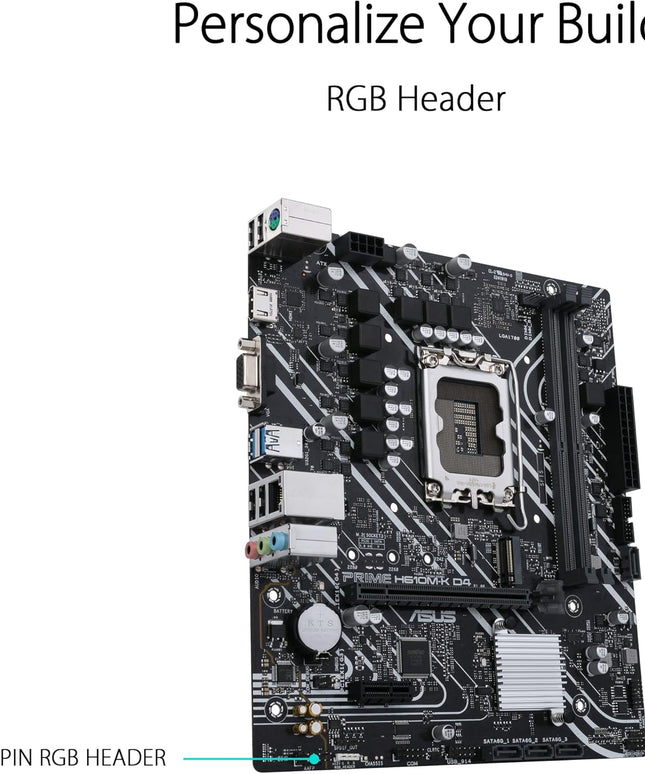 ASUS Prime H610M-K D4 Intel H610