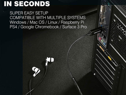 DUKABEL USB Headphone Adapter