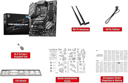 MSI B760 Gaming Plus WiFi Gaming Motherboard