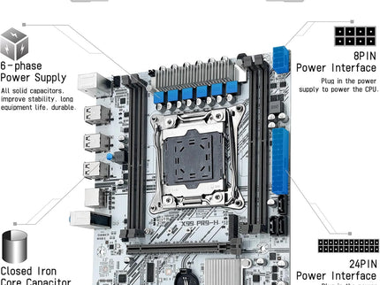 X99 LGA 2011-3 Motherboard for Intel Xeon