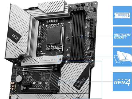 MSI PRO Z790-A MAX WiFi ProSeries Motherboard