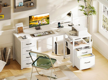 Coleshome L-Shaped Desk