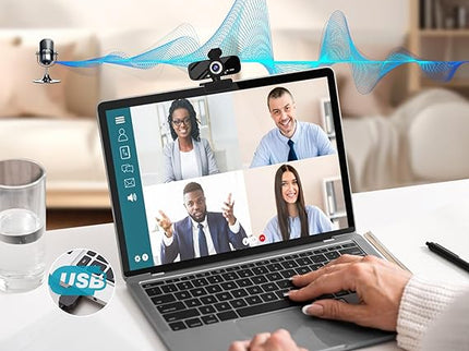 USB HD Webcam – 1080P Wide-Angle