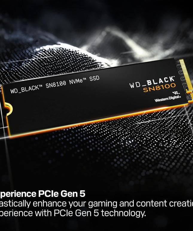 WD_BLACK 1TB SN8100 NVMe SSD Internal Solid State Drive