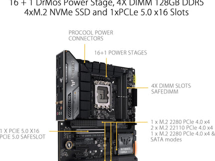 ASUS TUF Gaming Z790-Plus WiFi LGA 1700
