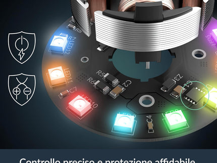 ARCTIC P12 Pro A-RGB 120mm PWM Fan – 600–3000 RPM, 5V Digital RGB, Fluid Dynamic Bearing, 4-Pin – Black