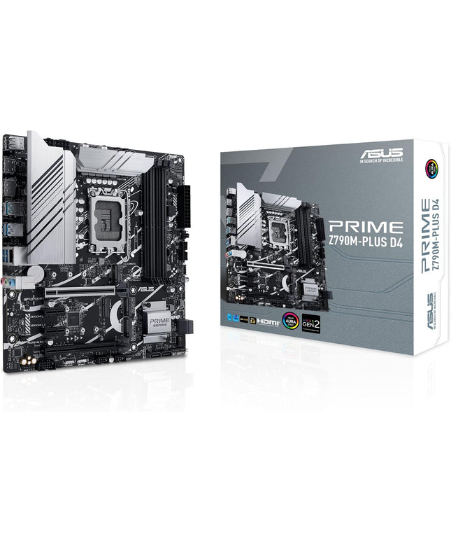 ASUS Prime Z790M-Plus D4 LGA 1700(Intel 14th,12th&13th Gen)
