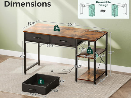 Coleshome Small Computer Desk
