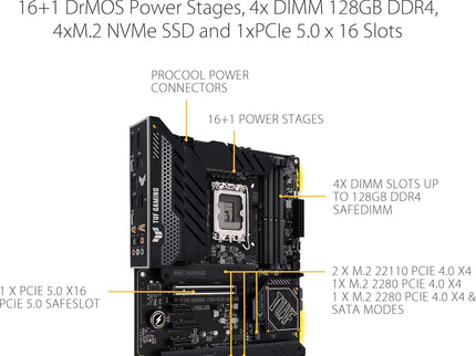 ASUS TUF Gaming Z790-Plus WiFi D4 LGA 1700
