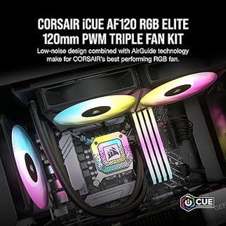 Corsair iCUE AF120 RGB Elite 120mm Triple Fan Kit