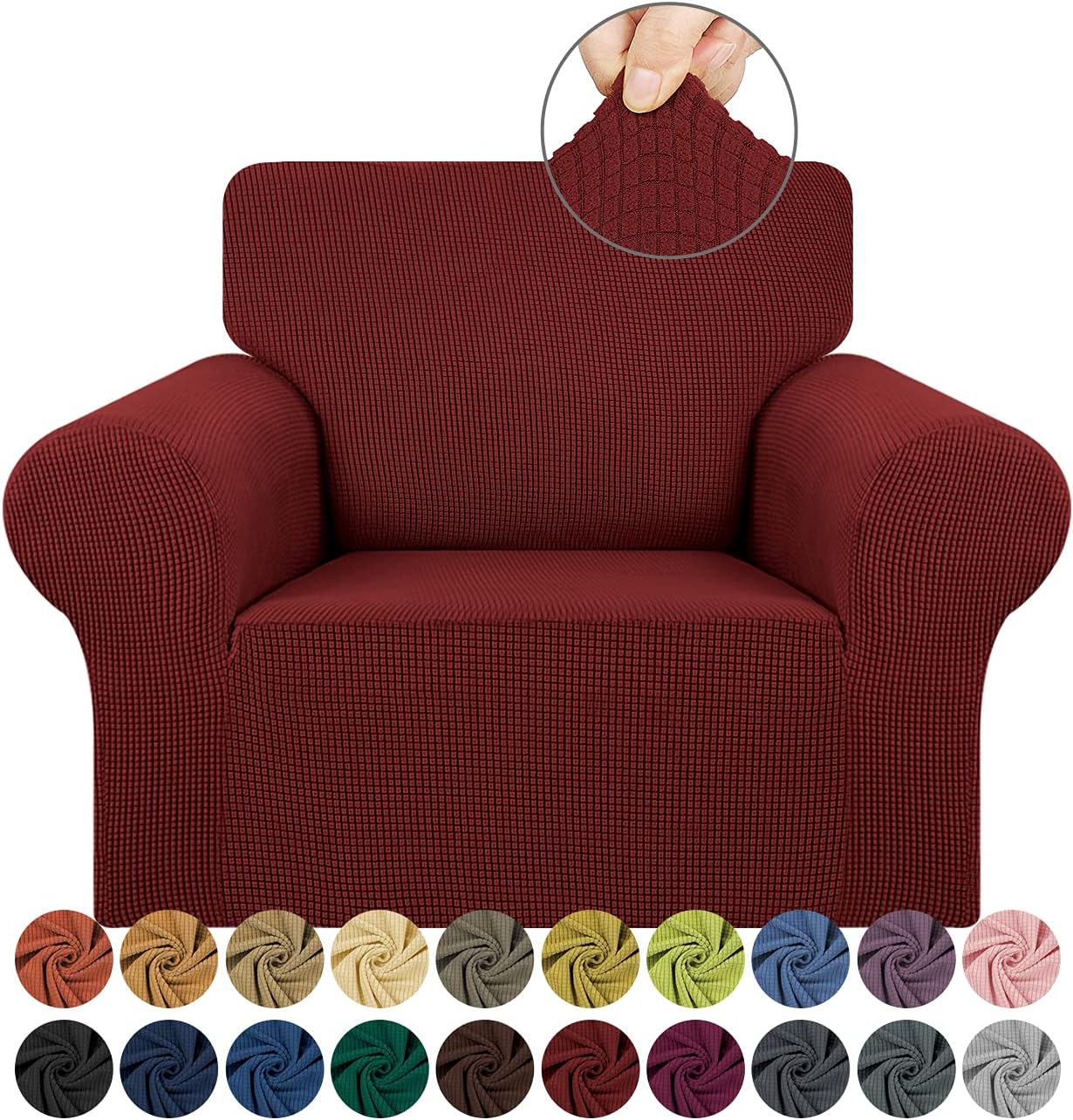 Slip cover for Crawford Pillowback Chair and a Half Comfort Swivel Glider