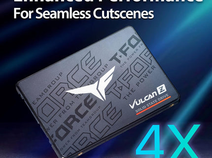 TEAMGROUP T-FORCE VULCAN Z 1TB SLC Cache 3D NAND TLC