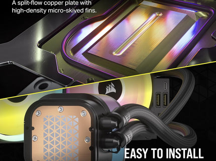 Corsair iCUE Link H170i LCD Liquid CPU Cooler