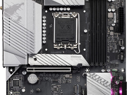 Gigabyte B760M Aorus Elite AX DDR5 Intel Socket LGA 1700 Motherboard