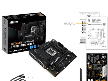TUF Gaming B760M-PLUS WiFi II Intel B760 LGA 1700 mATX Motherboard