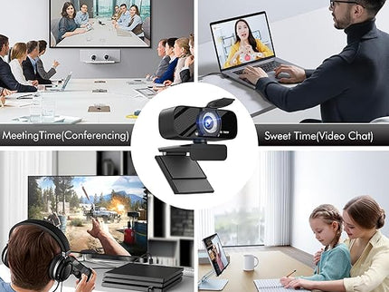 USB HD Webcam – 1080P Wide-Angle