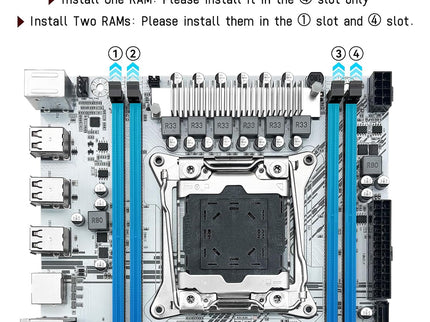 X99 LGA 2011-3 Motherboard for Intel Xeon