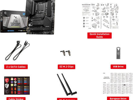 MSI MAG Z790 Tomahawk WiFi DDR4 Computer Gaming Motherboard
