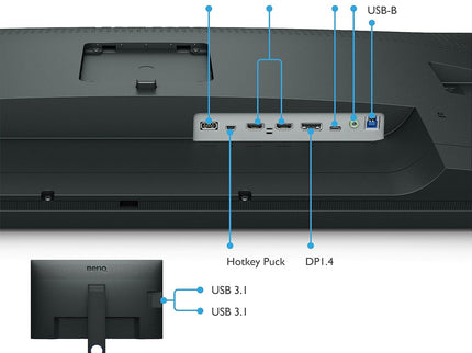 BenQ SW321C 32" 4K UHD Photo & Video Editing Monitor