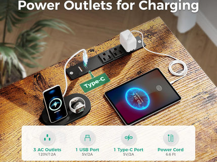 Coleshome Small Computer Desk