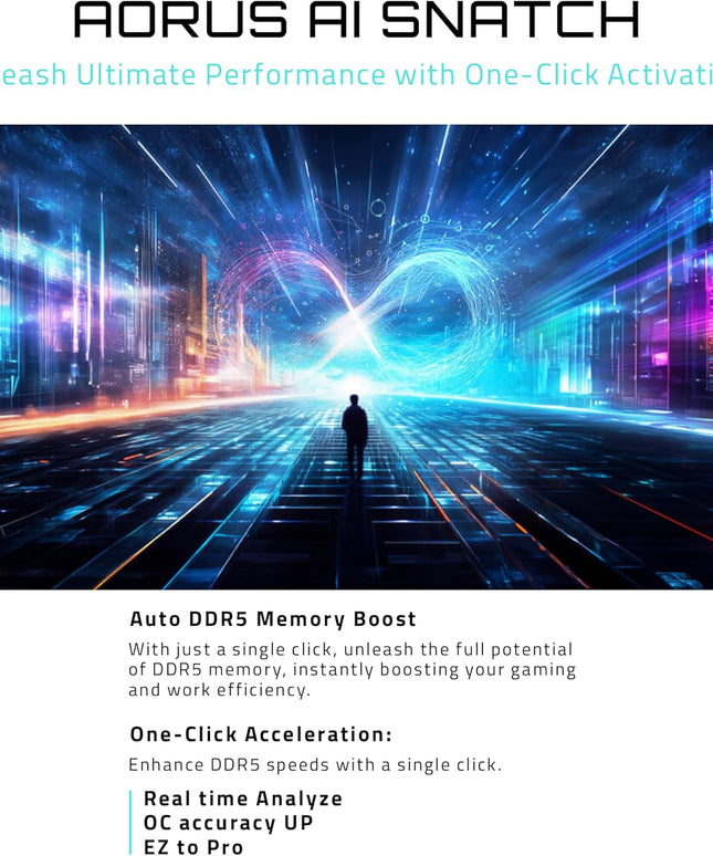 GIGABYTE X870E AORUS PRO ICE AMD AM5 LGA 1718 Motherboard