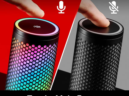 HyperX QuadCast 2 S – USB Microphone with RGB, Shock Mount