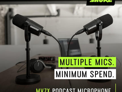 Shure MV7X Dynamic Mic