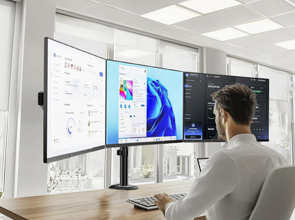 WALI Triple Monitor Mount