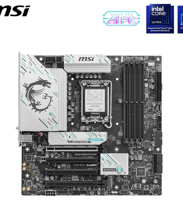 MSI B860M Gaming Plus WiFi Motherboard