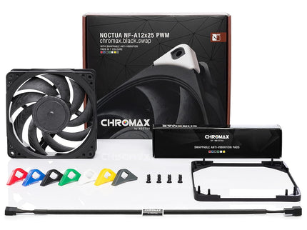 Noctua NF-A12x25 PWM chromax.Black.swap