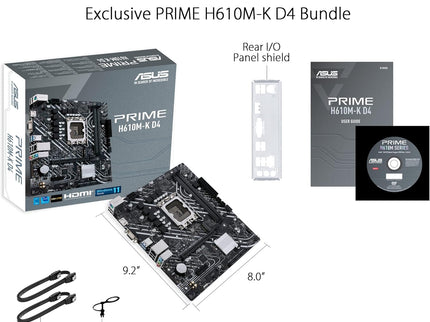 ASUS Prime H610M-K D4 Intel H610
