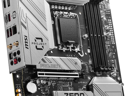 MSI B760M Project Zero Gaming Motherboard