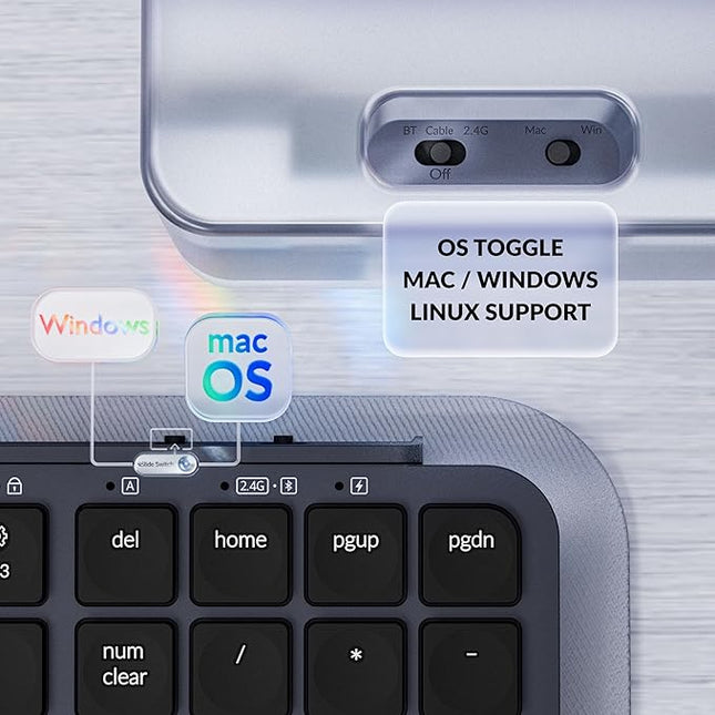 Keychron B2 Pro Ultra-Slim Wireless Keyboard