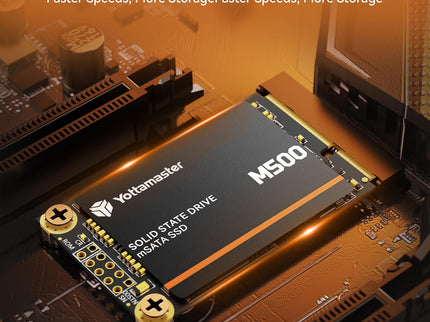 Yottamaster M500 1TB mSATA SSD SATA III 6Gb/s