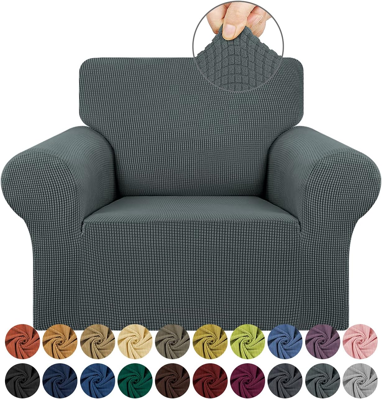 Slip cover for Crawford Pillowback Chair and a Half Comfort Swivel Glider