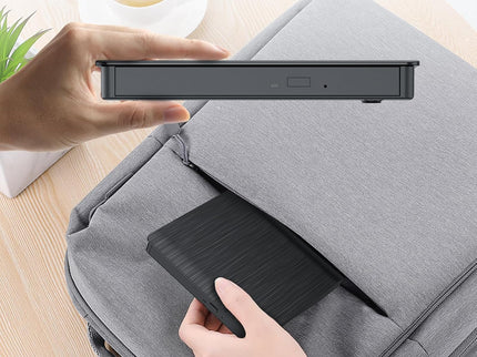 External CD/DVD Drive for Laptop, USB 3.0