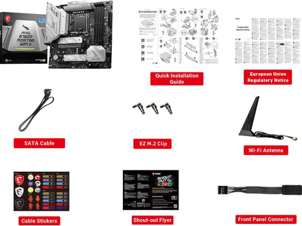 MSI MAG B760M Mortar WiFi II Gaming Motherboard