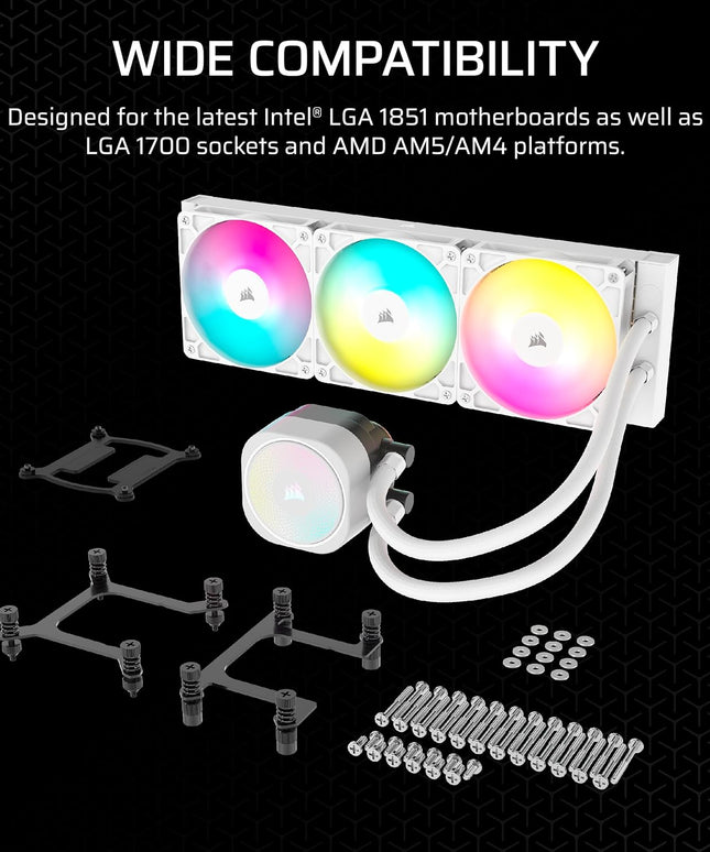 Corsair Nautilus 360 RS ARGB Liquid CPU Cooler