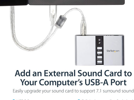 StarTech.com 7.1 USB Sound Card