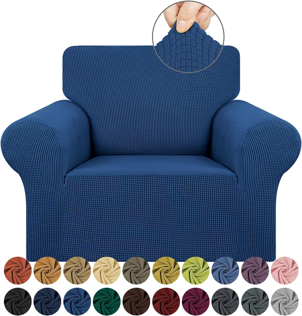 Slip cover for Crawford Pillowback Chair and a Half Comfort Swivel Glider