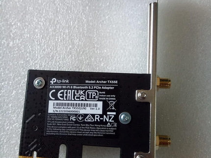 TP-Link WiFi 6 PCIe WiFi Card for Desktop PC AX3000