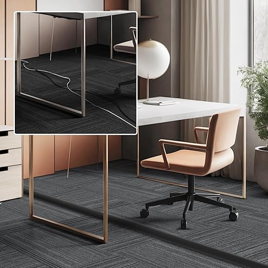 Floor Cord Cover 4ft – Cable Hider and Protector