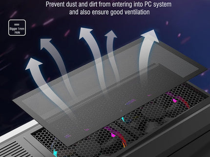 MoKo 400x300mm Magnetic PC Dust Filter