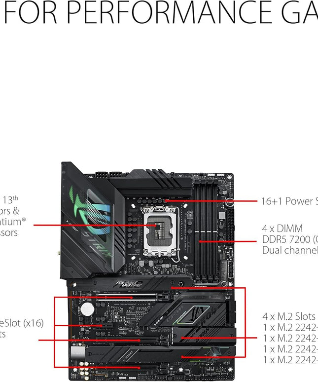 ASUS ROG Strix Z790-F Gaming WiFi 6E LGA 1700