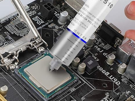 HY510-50 g (25 g × 2) – Non-Conductive Silicone Thermal Paste for CPU