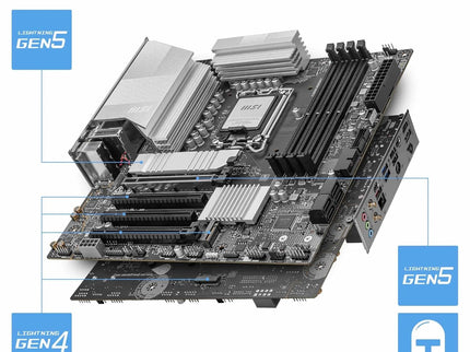 MSI PRO B860M-A WiFi Motherboard