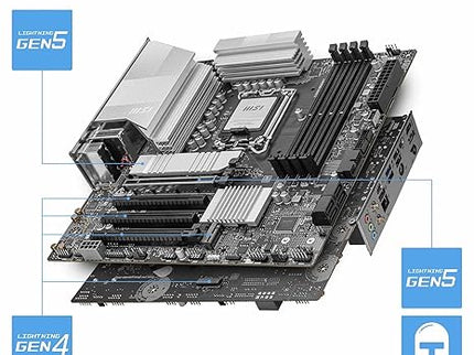 MSI PRO B860M-A WiFi Motherboard