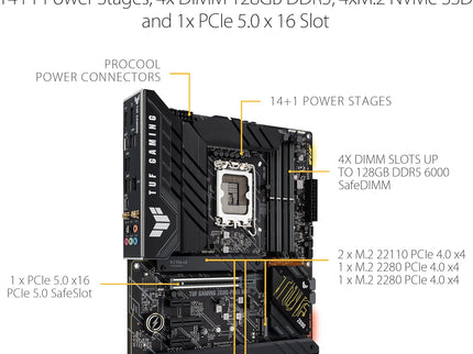 Asus TUF Gaming Z690-PLUS WiFi Socket