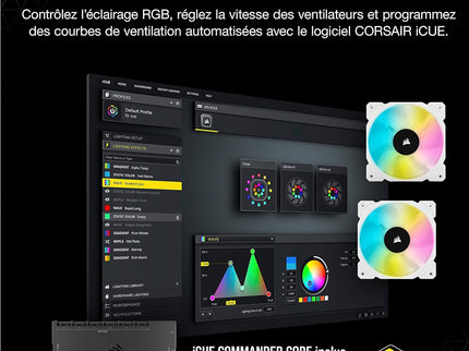 Corsair iCUE H100i Elite Capellix Liquid CPU Cooler for Desktop - White