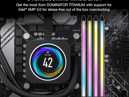 CORSAIR Dominator Titanium RGB DDR5 RAM 32GB